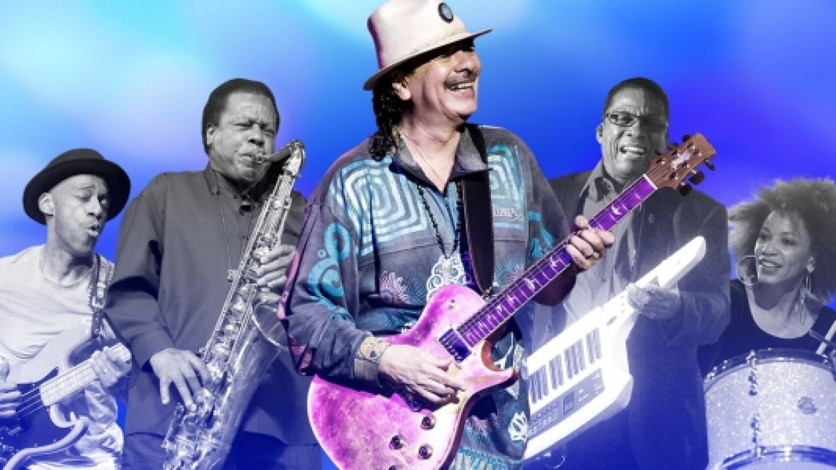 Santana, Hancock, Shorter, Blackman & Miller sont dans un bateau