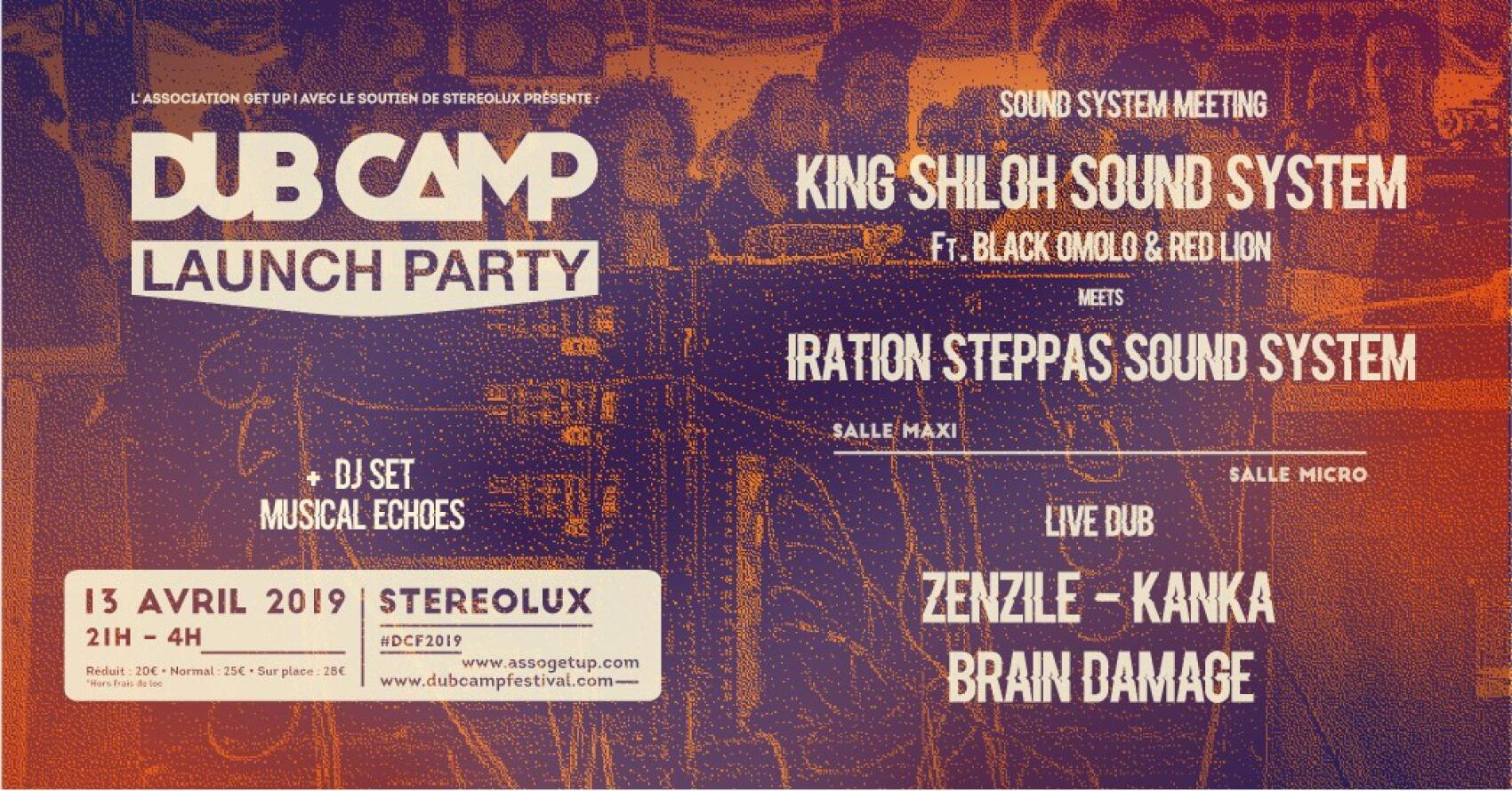 Dub Camp Launch Party I Nantes.