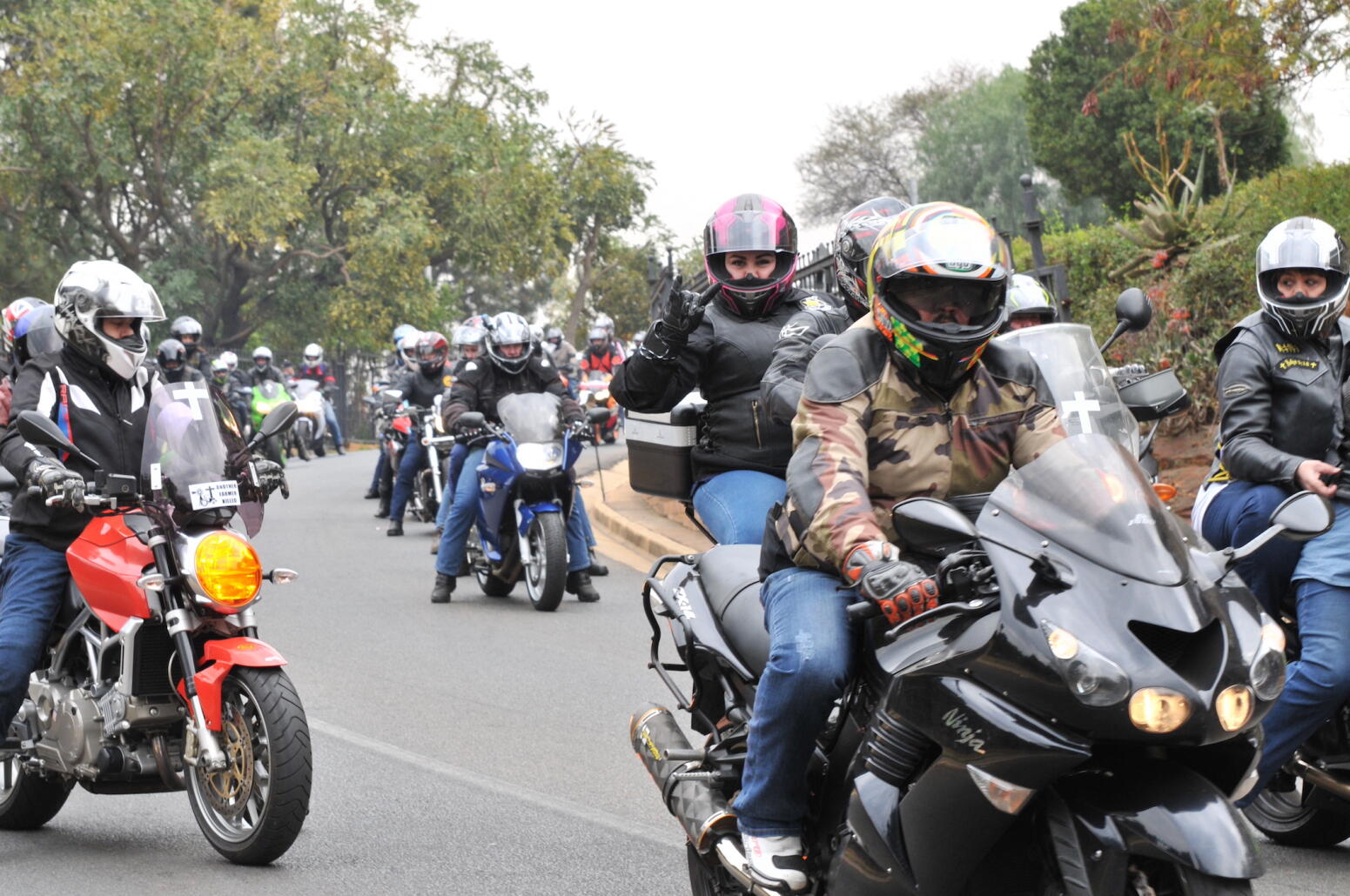 Les bikers ont du cœur