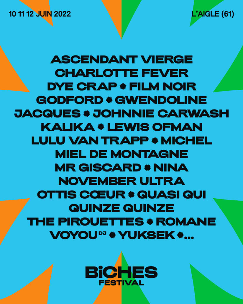 Le Biches festival annonce sa programmation