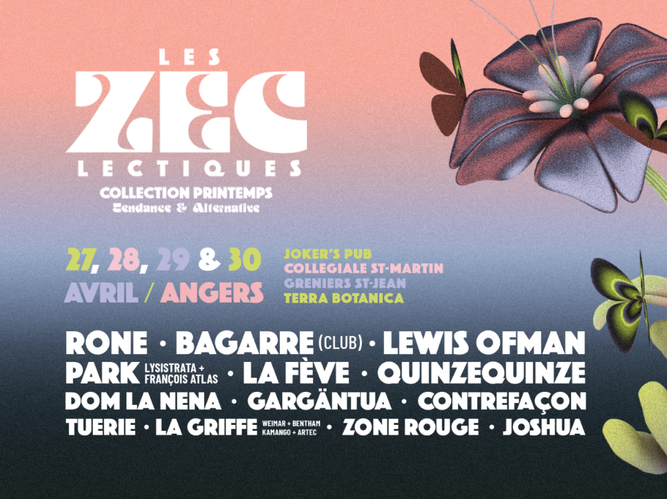 Les Z’Eclectiques vous attendent à Angers pour la la Collection Printemps !