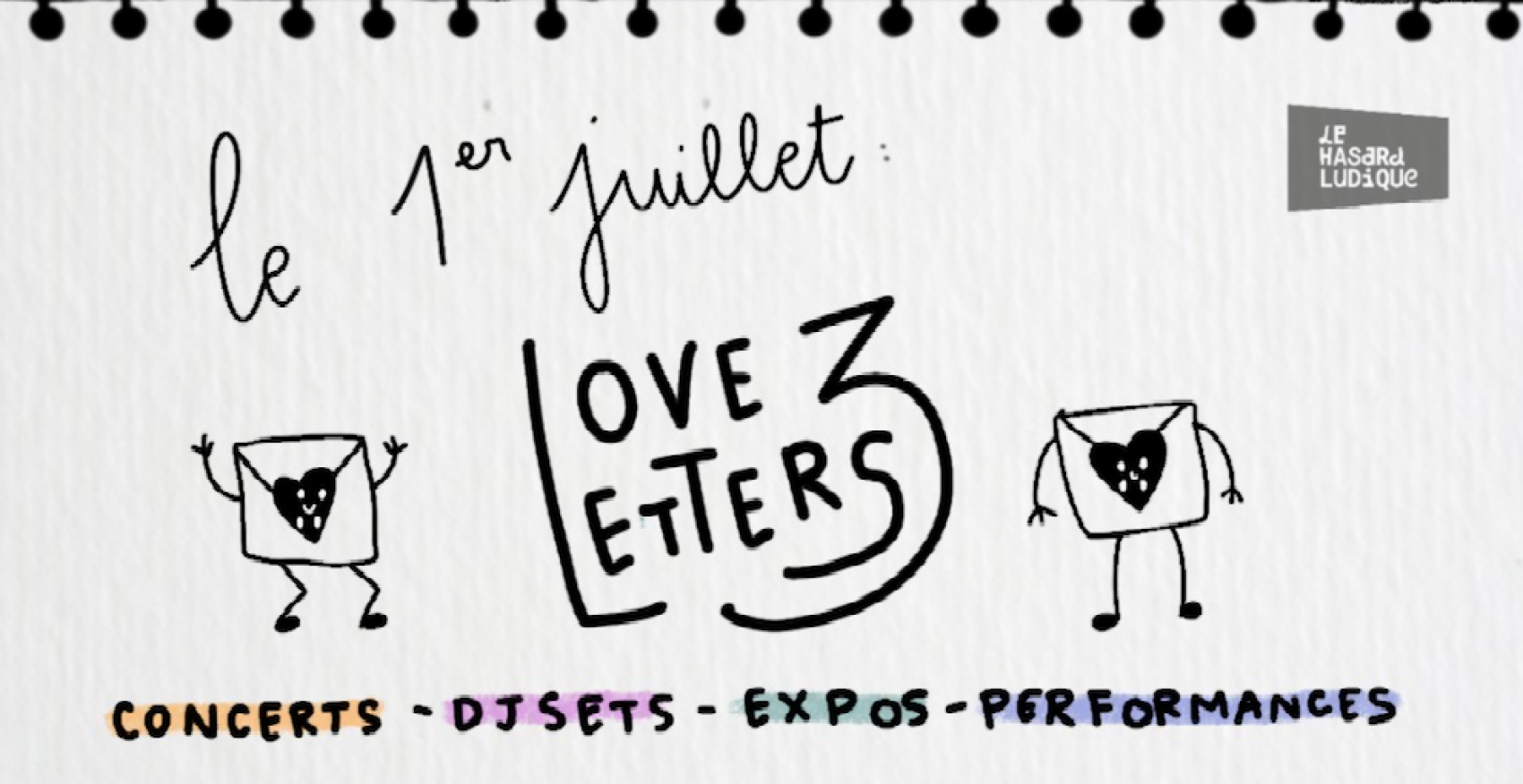 Love Letters revient le samedi 1ᵉʳ juillet