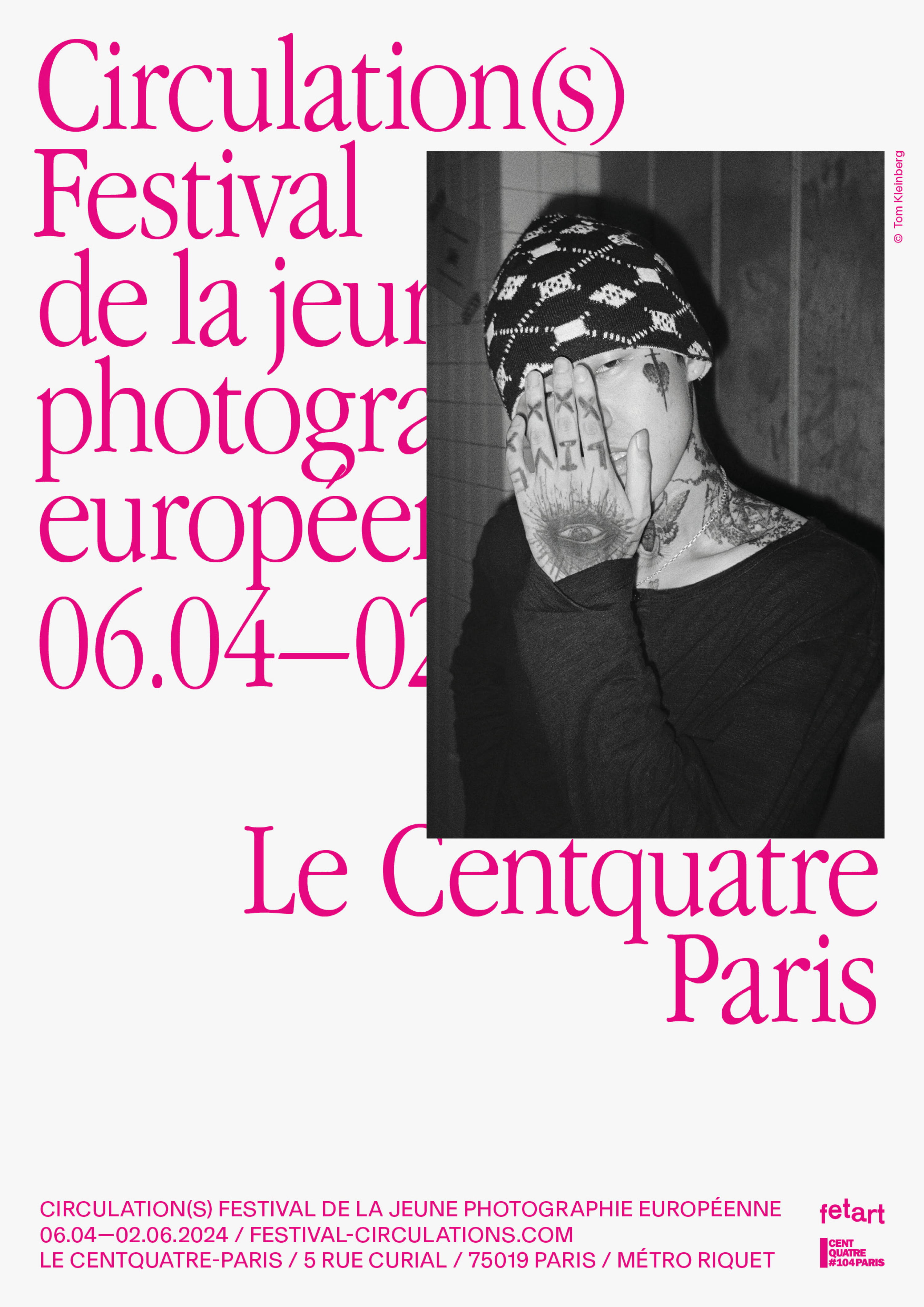 
Affiche de la 14e édition du festival Circulation(s) - photo © Tom KLEINBERG 
