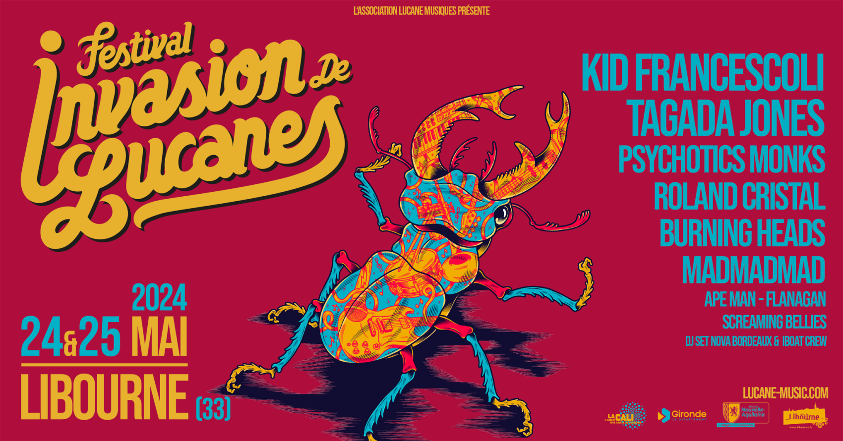 Festival Invasion de Lucanes #13 | Libourne