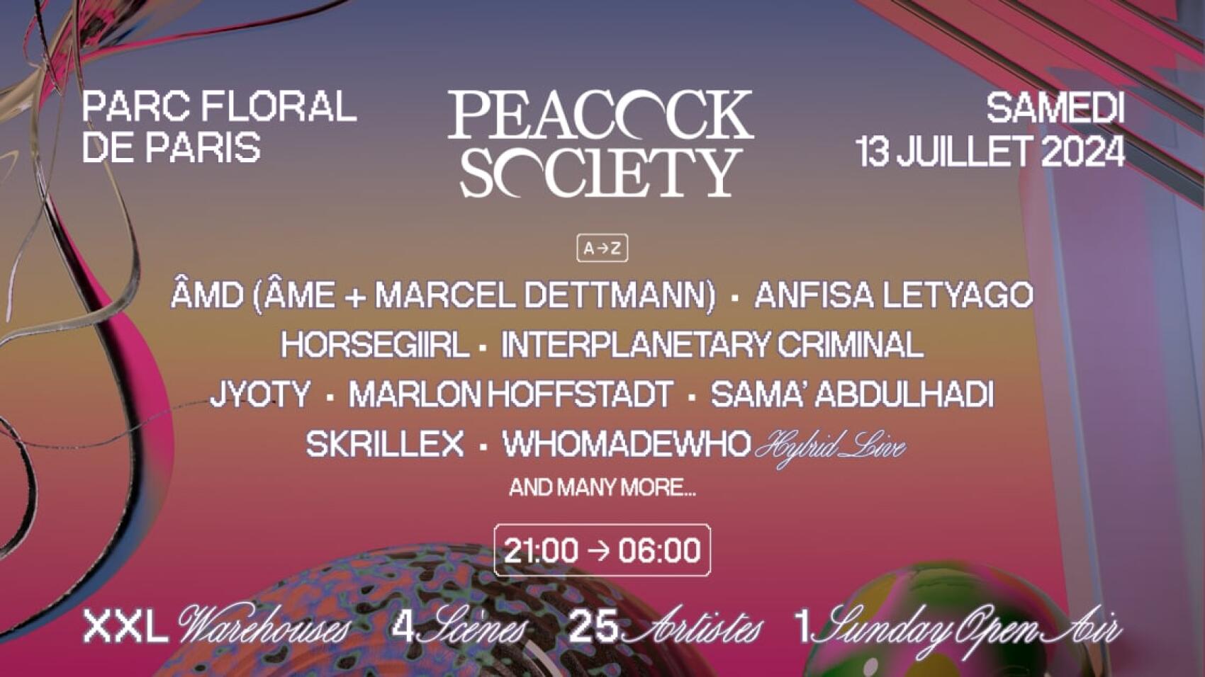 Nova était à la « Peacock Society Festival » avec Teki Latex